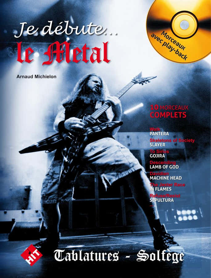 Ich beginne mit Metal-Gitarre