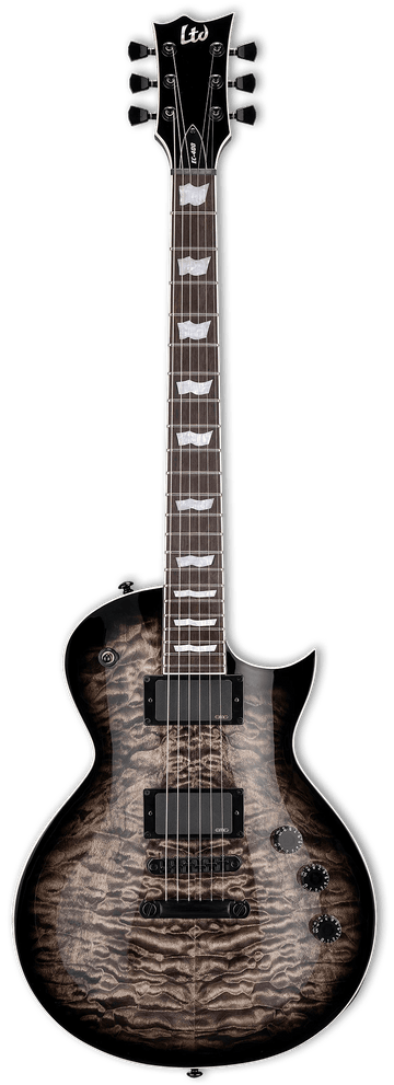 Eclipse EC-400 QM Durchscheinendes schwarzes Sunburst
