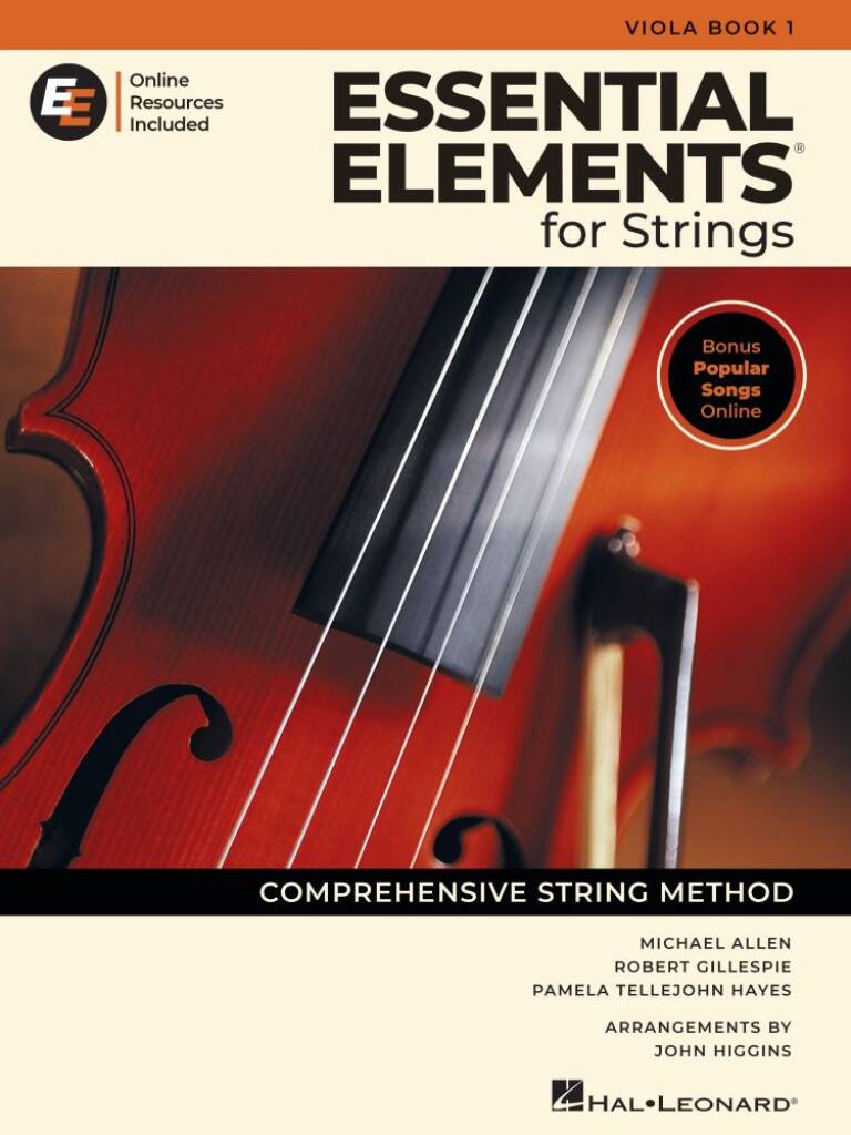 Hal Leonard Essential Elements For Strings Book 1 - Viola (alto)