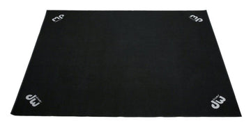 DWCPRUG2 TEPPICH VON DRUM 62" x 78" SCHWARZ (~157,5 CM X ~198 CM)