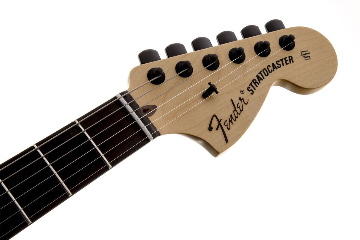 Stratocaster firmata da Jim Root Ebo Nero opaco