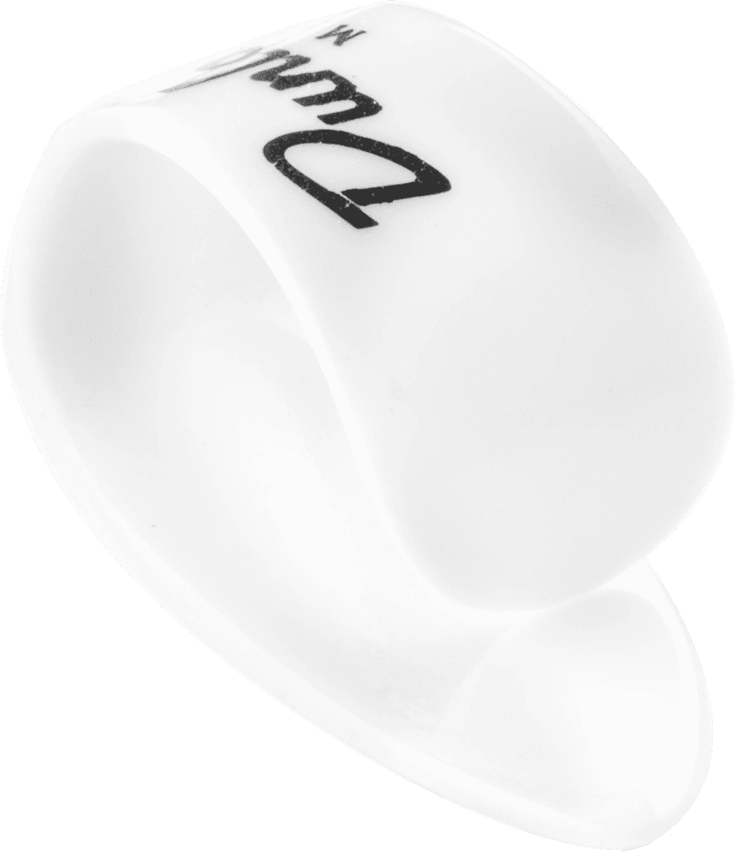 4 x Thumbpick White Medium