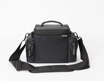 45 RECORD-bag 100 Black/bordeaux