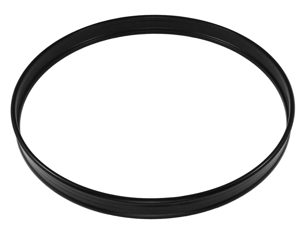 HBS-18BL - 18" SCHWARZE STAHL SPANNREIFEN BASSDRUM