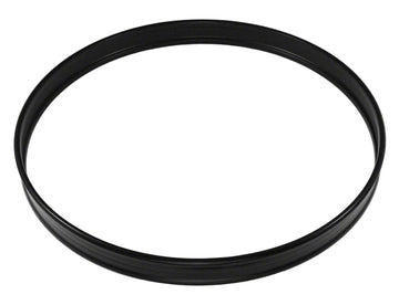HBS-18BL - 18" SCHWARZE STAHL SPANNREIFEN BASSDRUM
