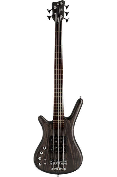 Warwick Bass Corvette SS 5 GPS LH Nirvana Schwarz Satin