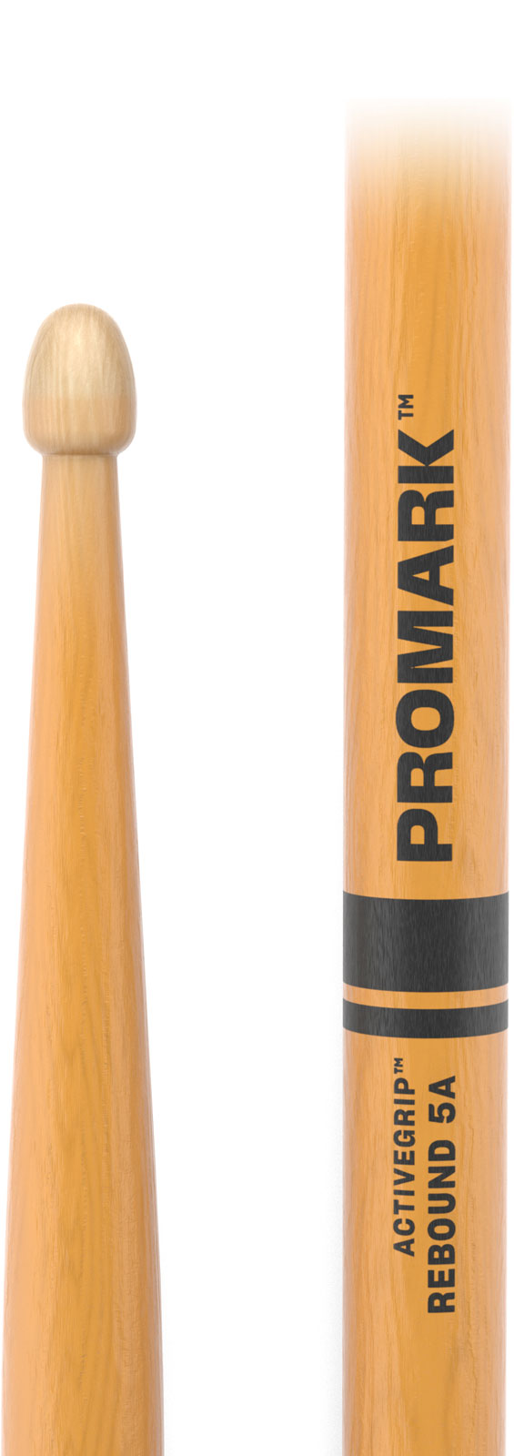 REBOUND 5A ACTIVEGRIP CLEAR HICKORY - ACORN WOOD TIP