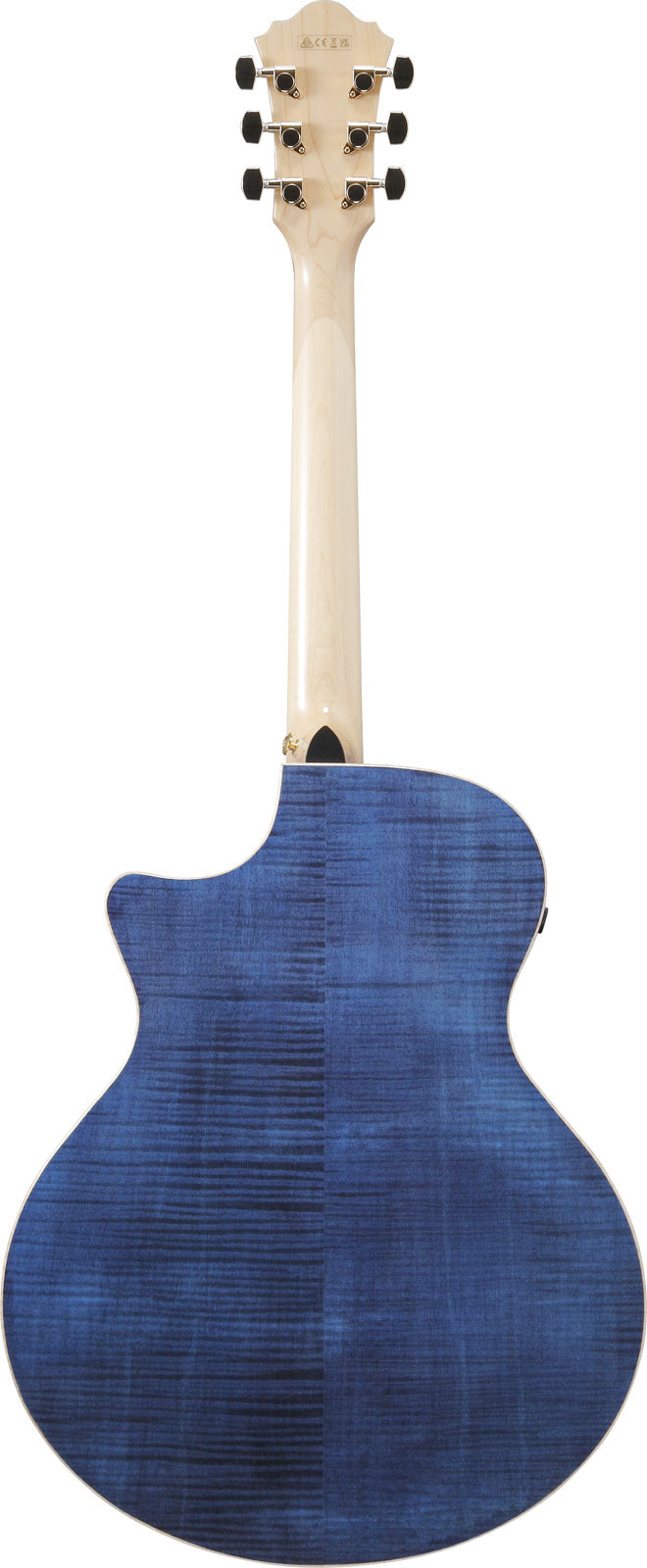 AE390-NTA Naturdecke, aquablauer Korpus