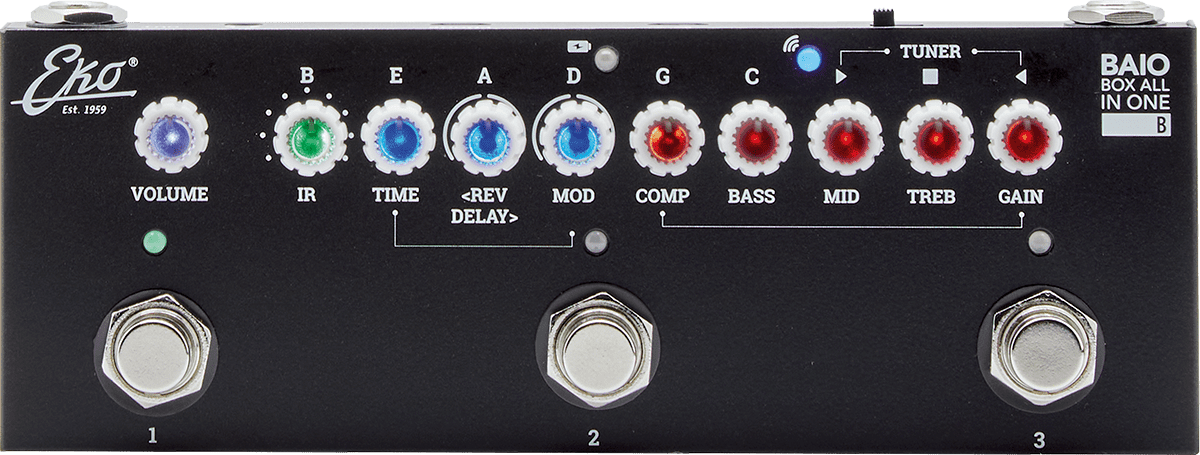 Baio Basse Electrique Multieffet Sur Batterie