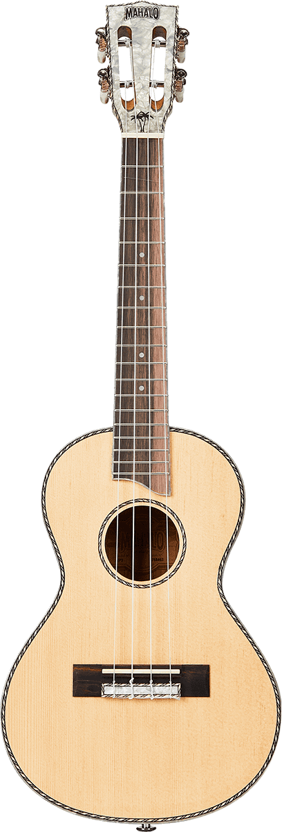 Tenor Elektro Natur Perlenkopf + Hülle