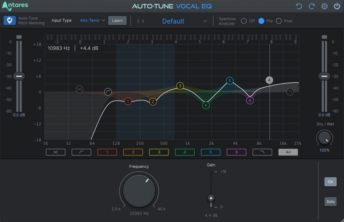 Antares Auto-Tune EQ vocale