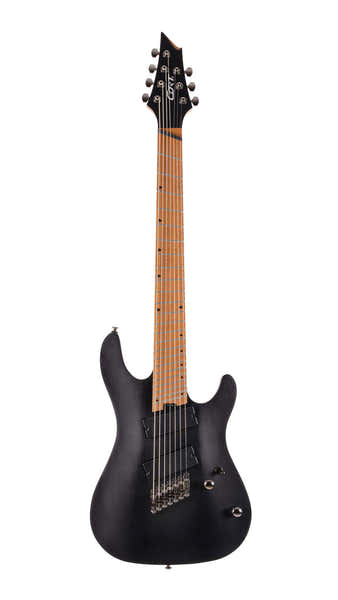 Gitarre KX307 MS 7-saitig Schwarz
