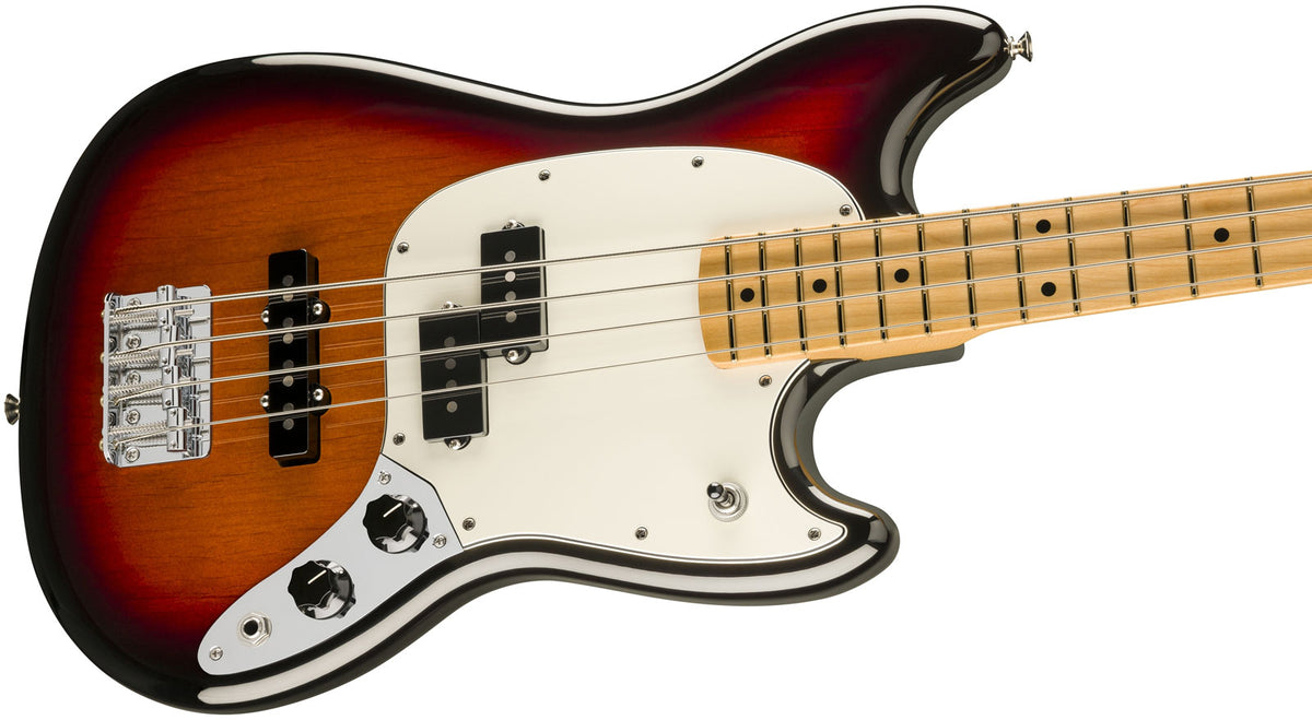 Mustang Bass PJ Player II MN 3-farbiges Sunburst