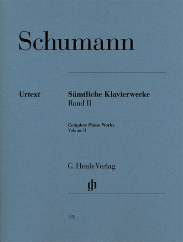 Schumann R. - Complete Piano Works Volume Ii