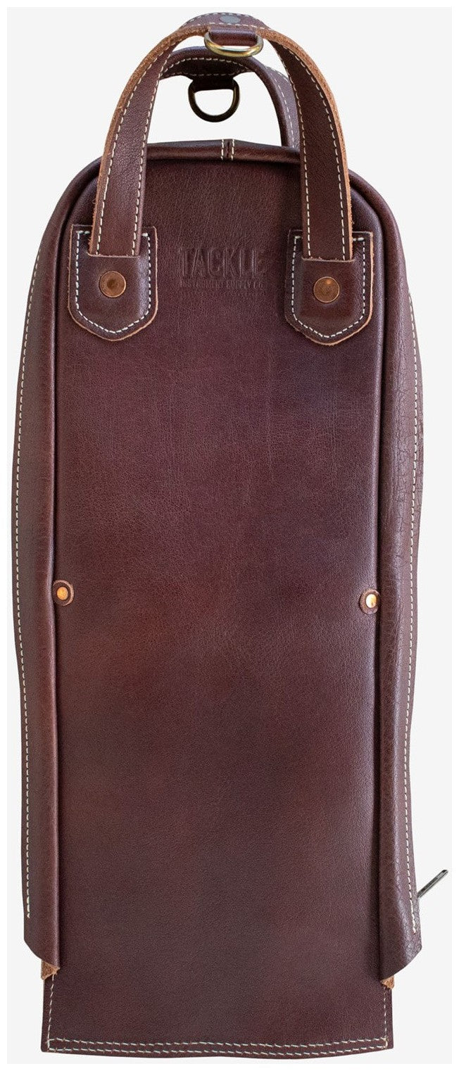 Modulare Leder-Sticktasche - Braun