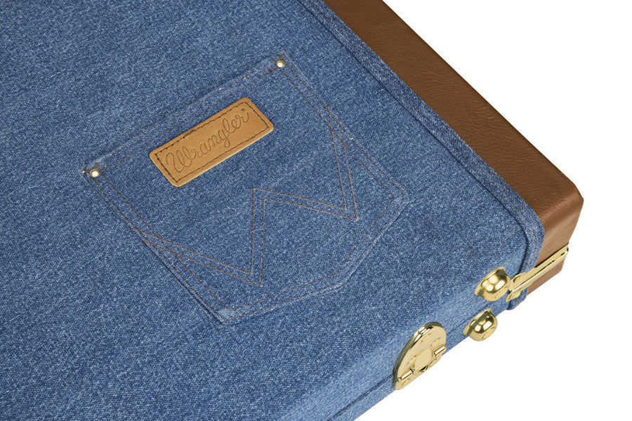 x Wrangler Denim Custodia Indaco