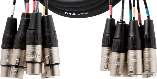 Multipaire 8 XLR Mâle/femelle 5 M