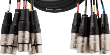 Multipaire 8 XLR Mâle/femelle 5 M