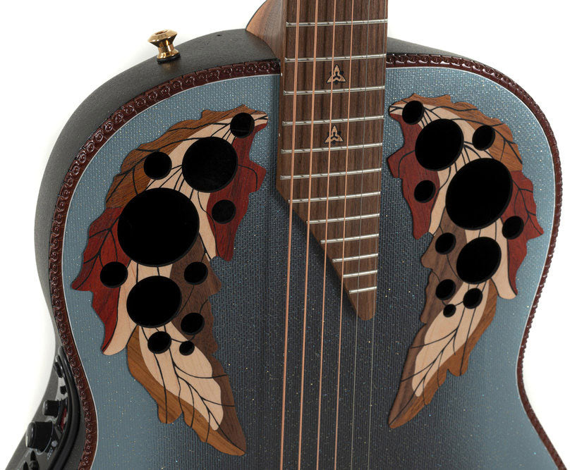 1687GT Deep Non-Cutaway Reverse Blue Burst