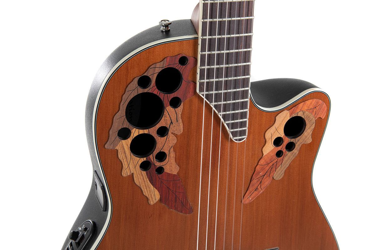 E-Akustik Klassikgitarre Celebrity Elite Classic Nylon Natural Gloss