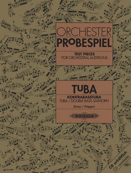 Test Pieces For Orchestral Auditions - Tuba
