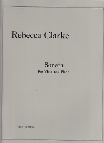 Clarke R. - Sonate für Viola und Klavier