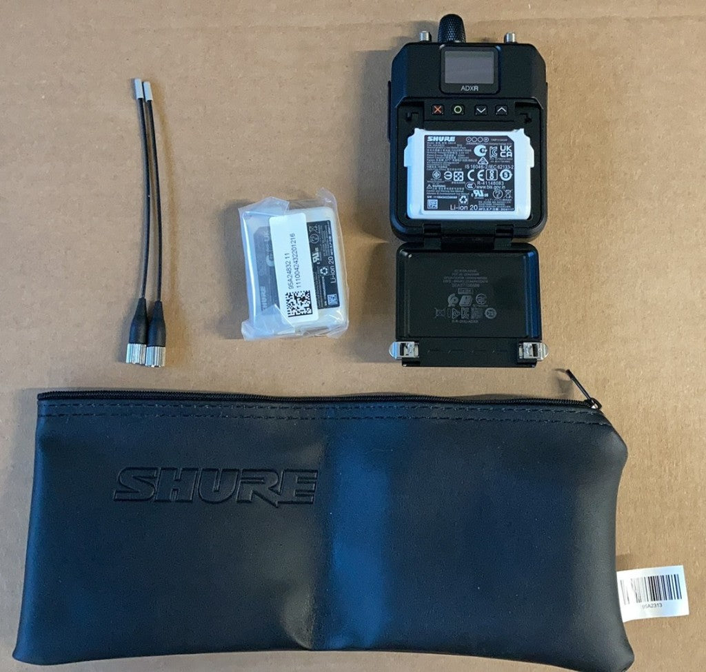Shure SSR ADX2-K9B-G56 Handheld Transmitter - B Stock