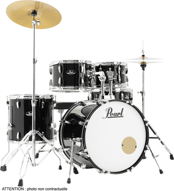 Roadshow Fusion 20 + Pack Solar Sabian Jet Black