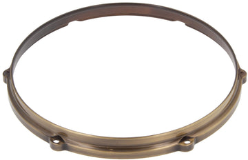 Hdc3-12-6Vbb 12" 6 Holes Black 3Mm Die Cast Drum Hoop Vintage Brushed Brass