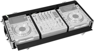 Custodia per regia 12'' XDJ1000 MKII e DJM750 W Argento