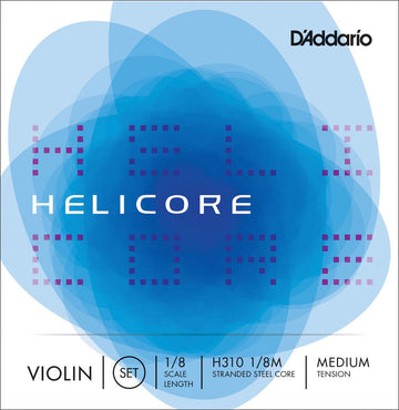 HELICORE VIOLIN STRING SET HELICORE NECK 1/8 TENSION MEDIUM