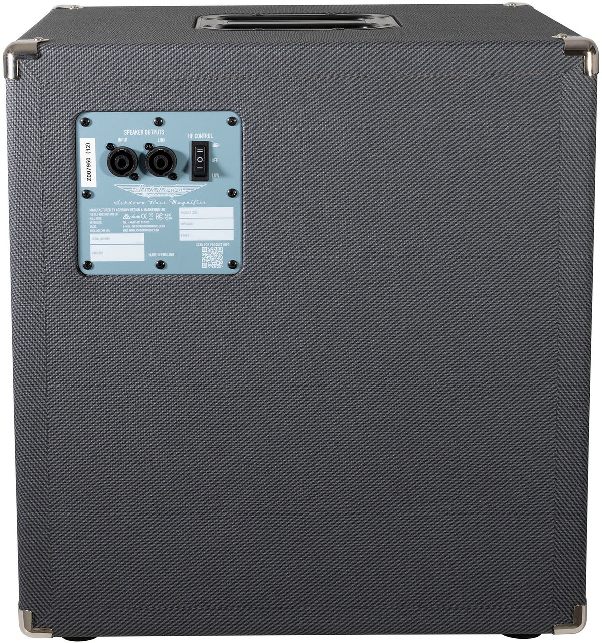 Baffle RBM 1x12" 300w