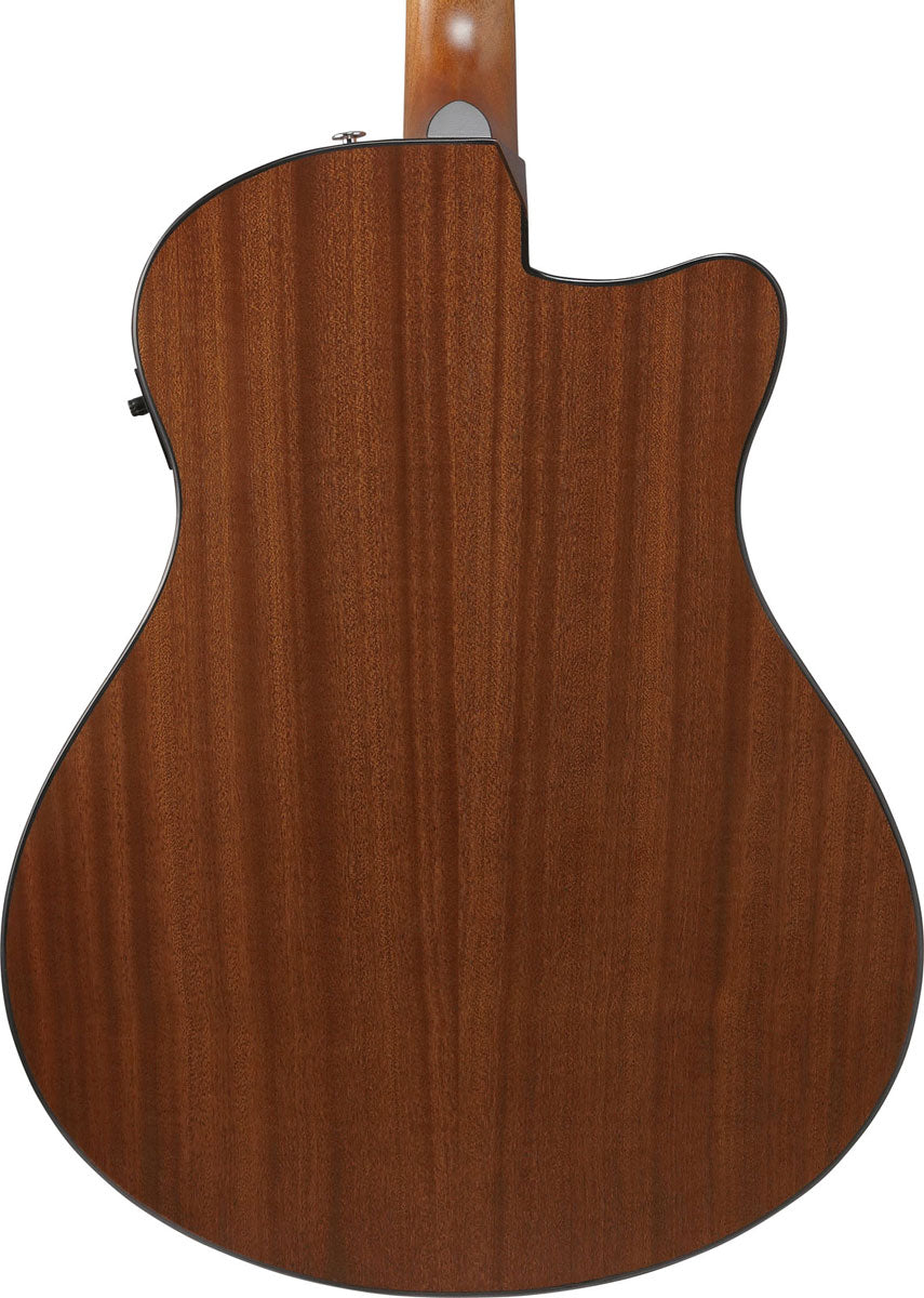 AAM50LCE-OLB Open Pore Light Brown Sunburst Top Natural Open Pore Back And Sides