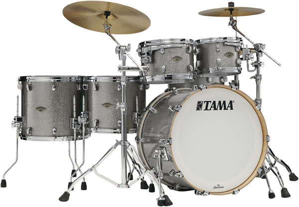 Tama WBR52RZS-SSS - Starclassic Walnut/Birch Studio 22" Argento fumé scintillante