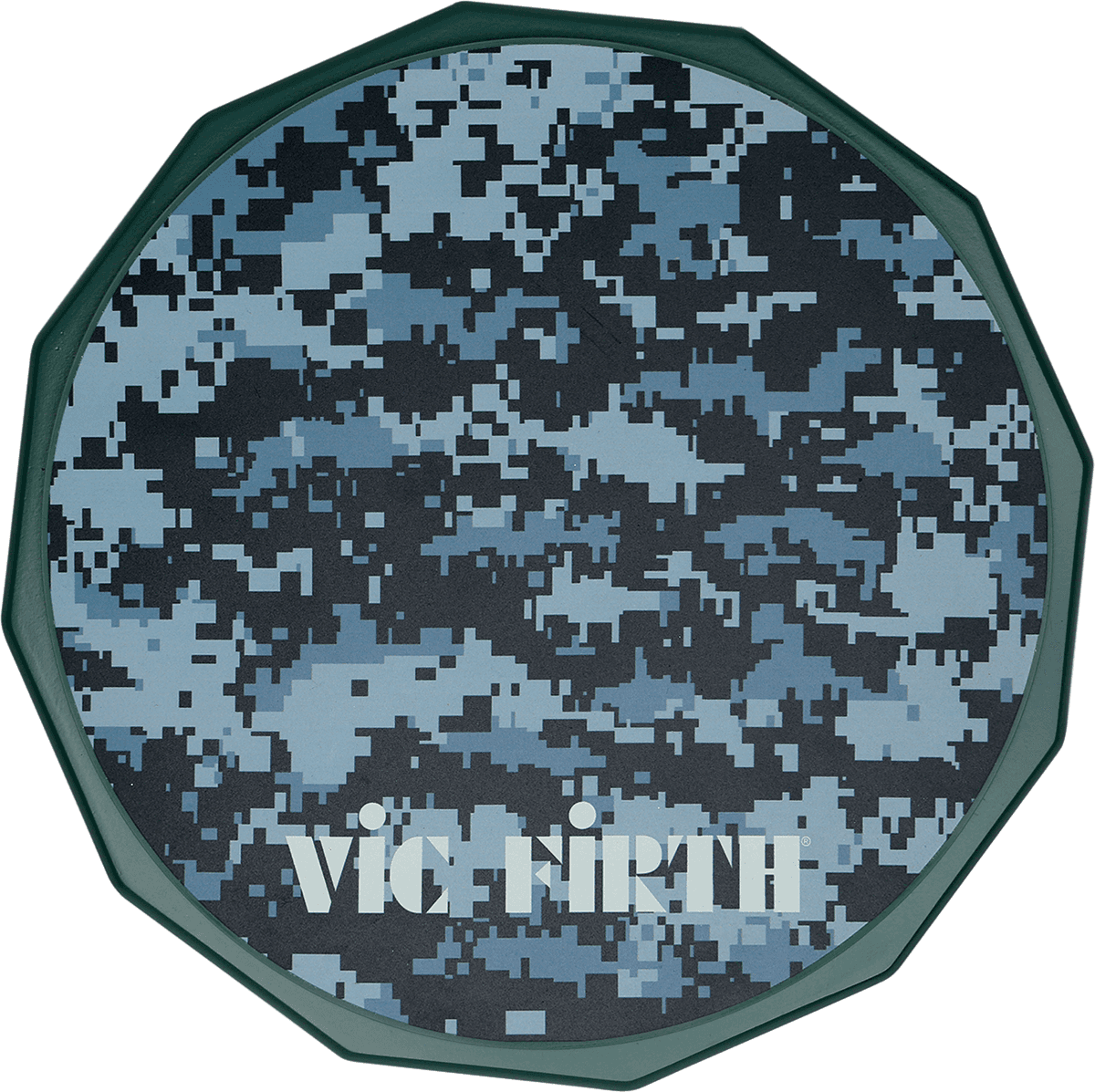 Set pad in silicone Camouflage 6" + supporto