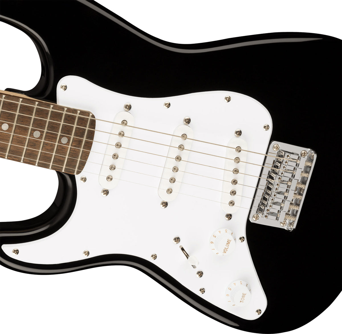 Stratocaster Mini Lh Lrl Nero