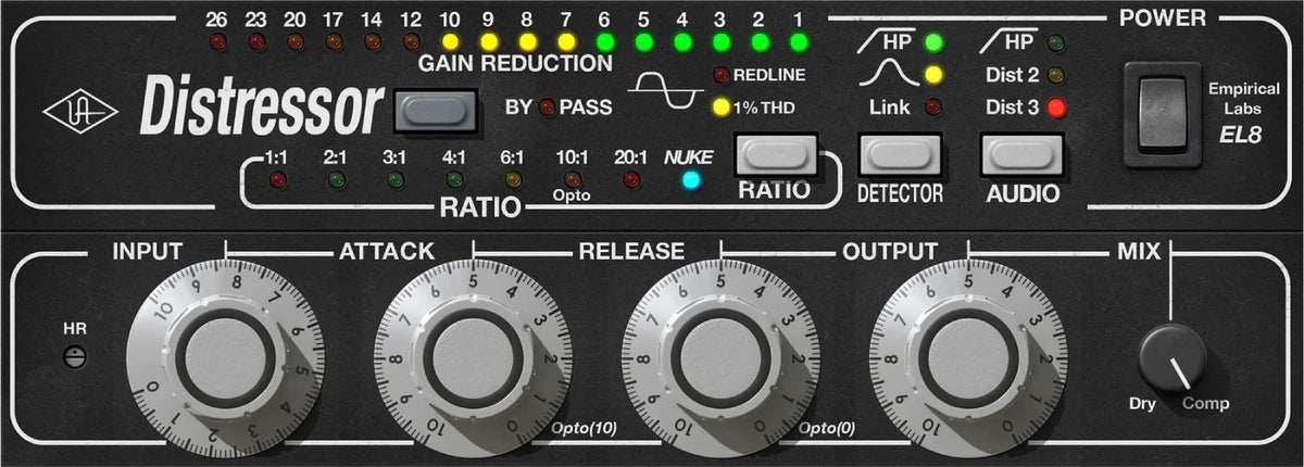 Universal Audio UAD Empirical Labs EL8 Distressor Comp