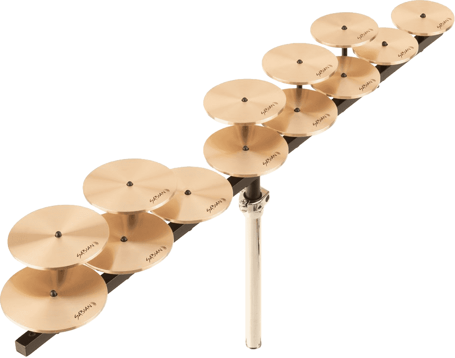 SET OF BASS CROTCHETS WITH MOUNTING BAR AND STAND