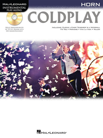 Instrumental Play Along - Coldplay + CD - Horn