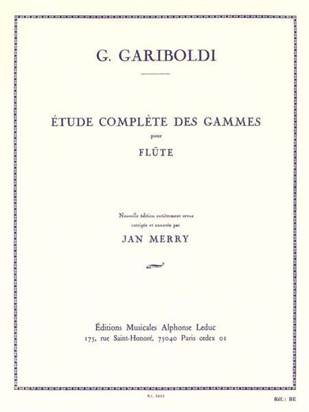 Etude complète des Gammes Op.127