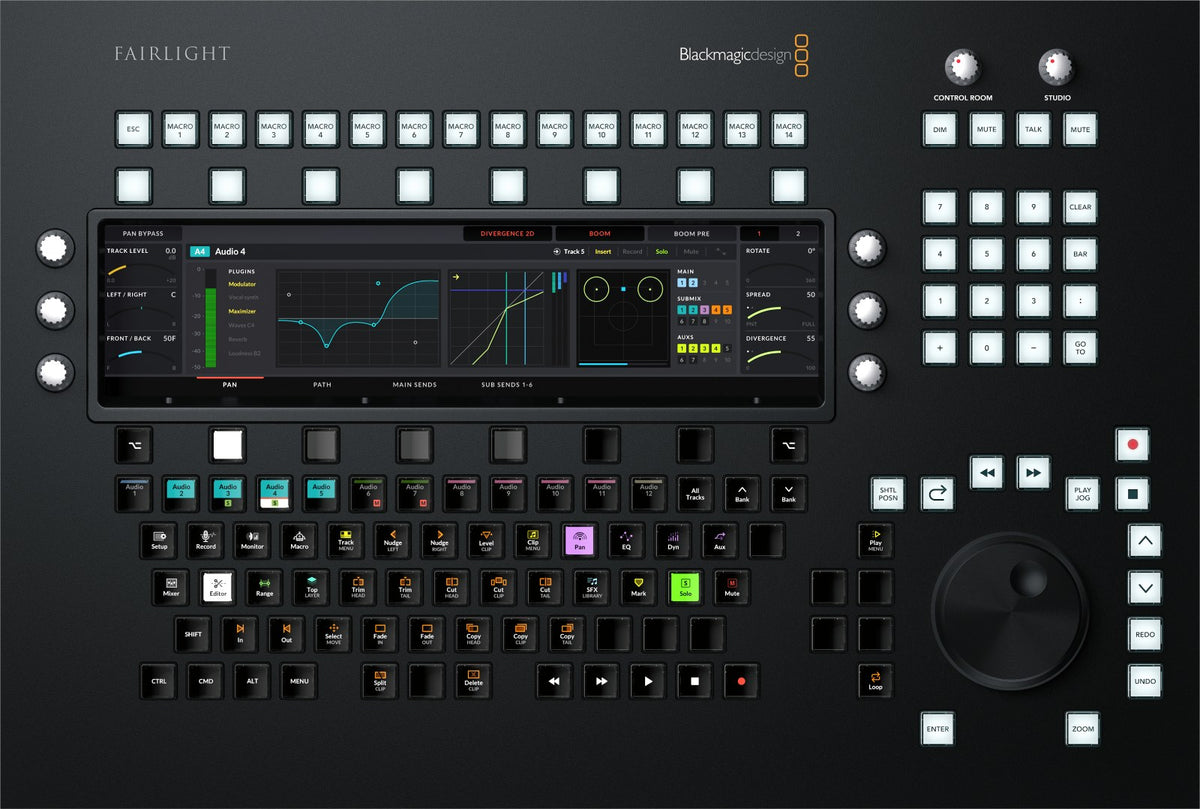 Fairlight-Konsole Audio-Editor