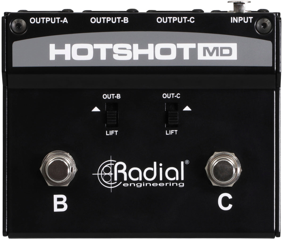 HOTSHOT-MD Commutateur micro 3 sorties