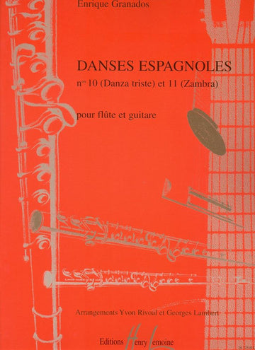 Granados - Danses Espagnoles Nos 10 & 11 - Flûte et Guitare
