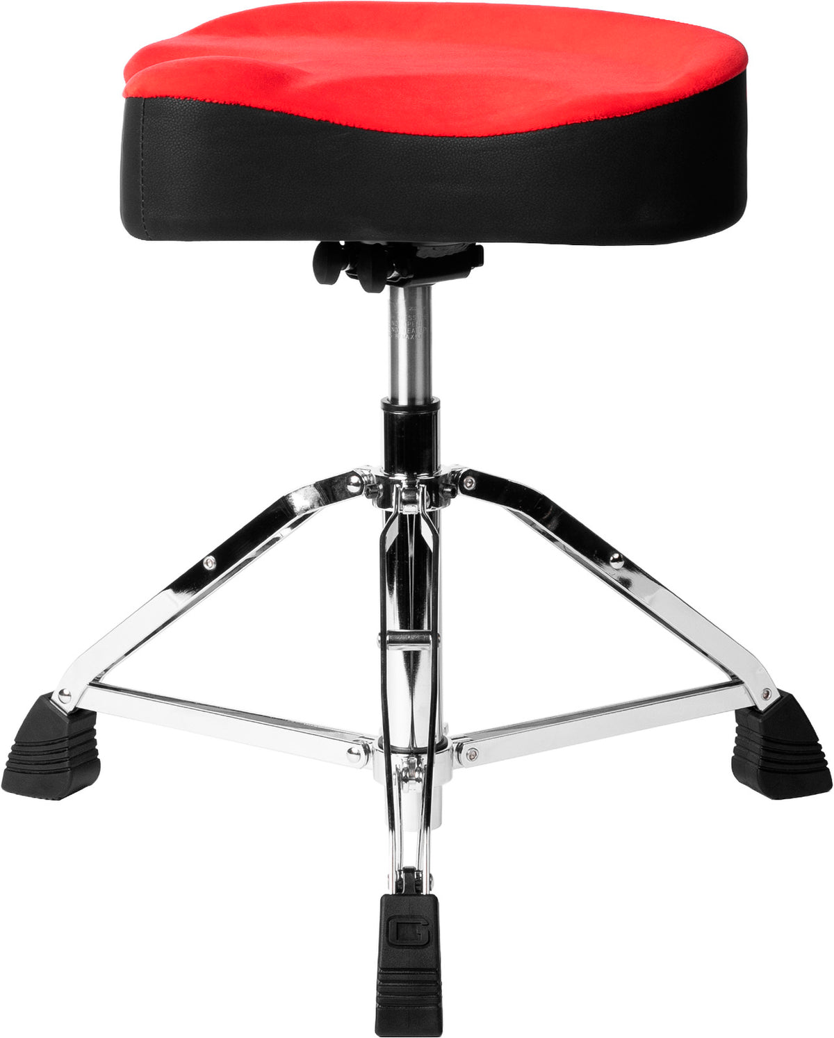 Sgabello Batteria regolazione pneumatica rosso
