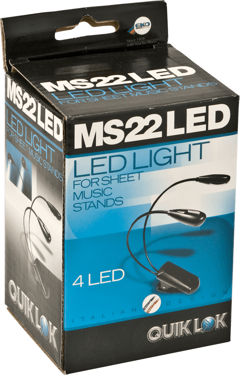 MS22LED 4 LED DESK LAMP WITH CLAMP