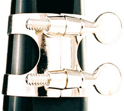 334N - Ligature Sax Alto Métal Nickele