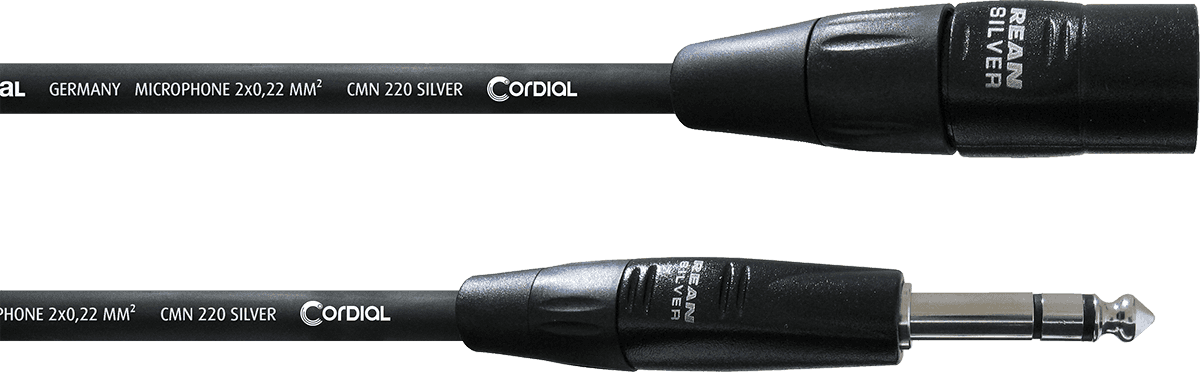 Audiokabel XLR Stecker/Stereo-Klinke 1,5 M