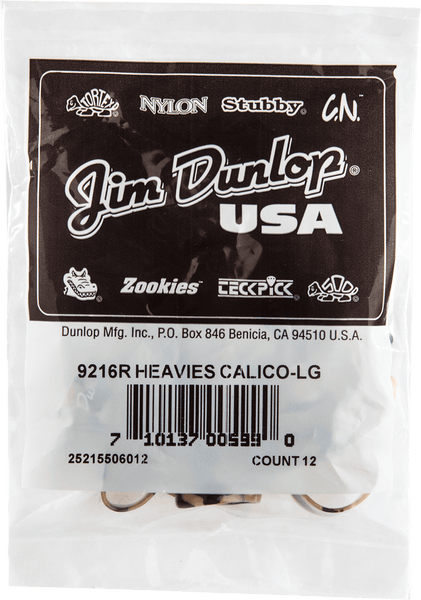 12 x Thumbpick Calico Large