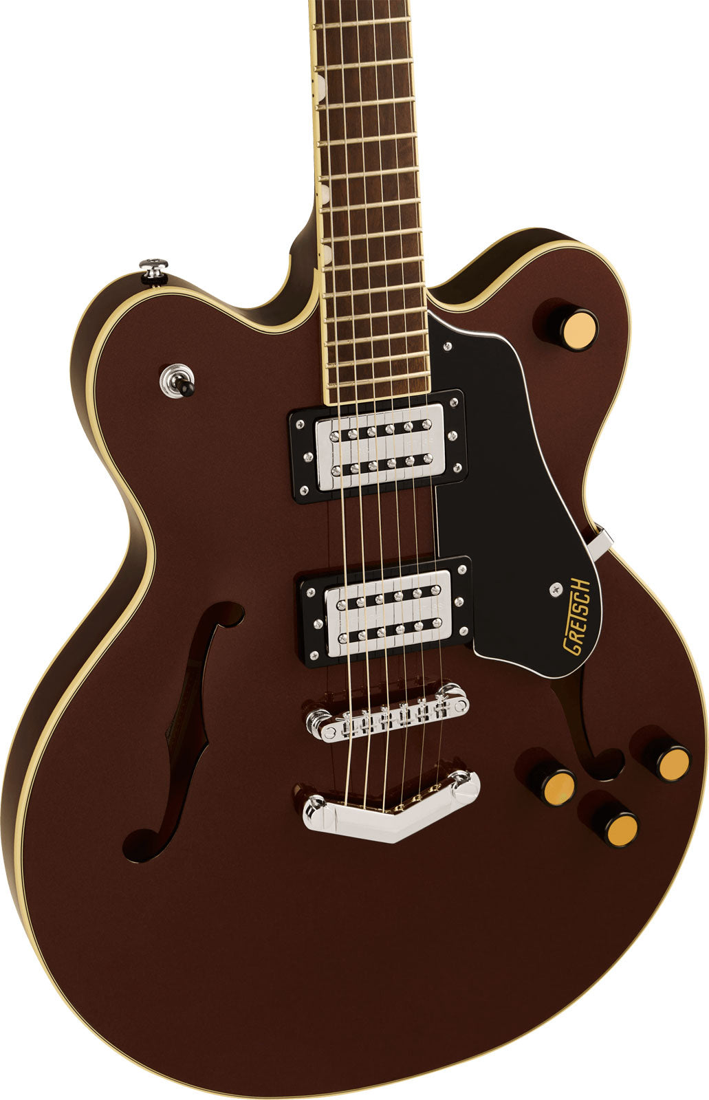 G2622 Streamliner Center Block Double-Cut Copper Metallic
