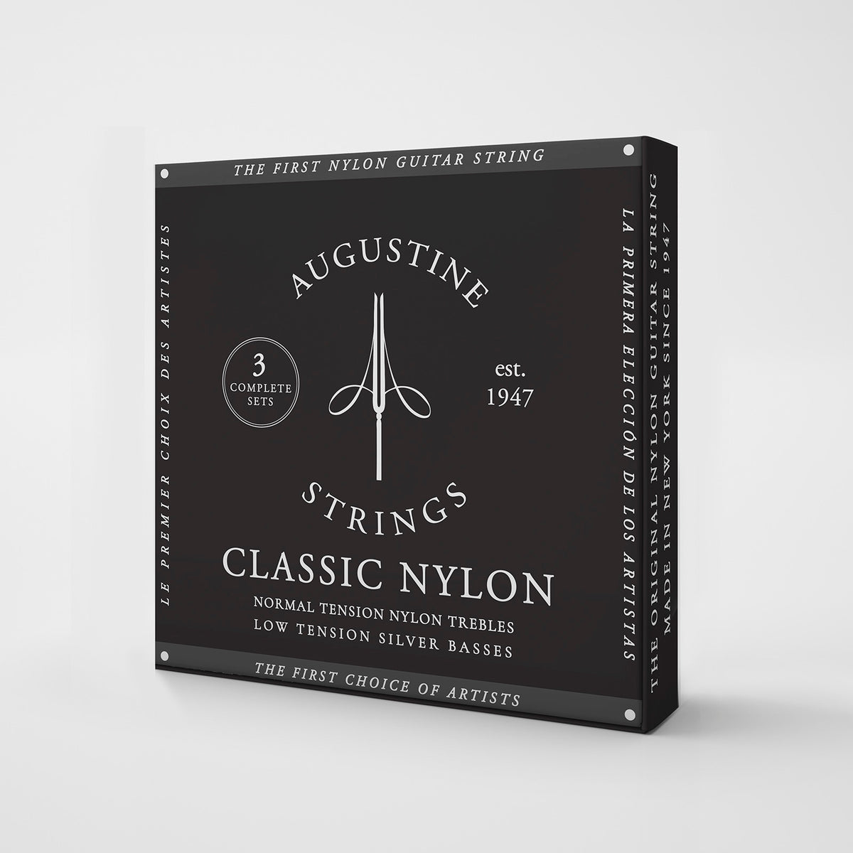 Classica Standard Nera a bassa tensione Confezione da 3